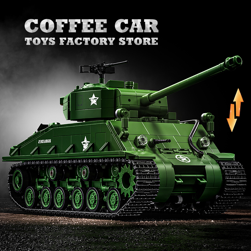US Army M4 Tank Building Block - đánh giá và giá Lego Compatible Military Tank