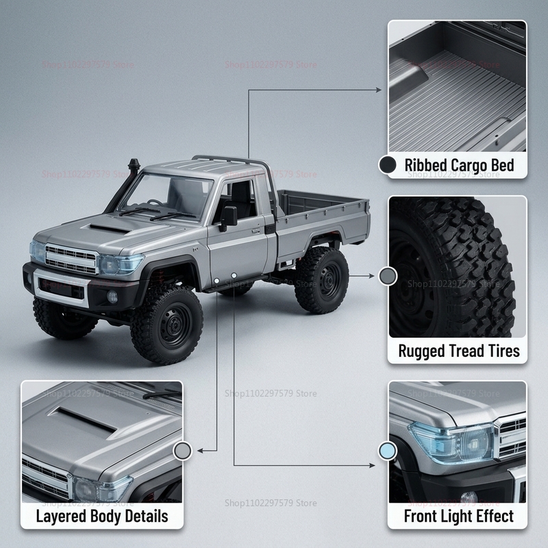 MN82 Upgraded PRO Off-Road 4WD - đánh giá và giá Rc Drift Car 1 24 Scale 4Wd