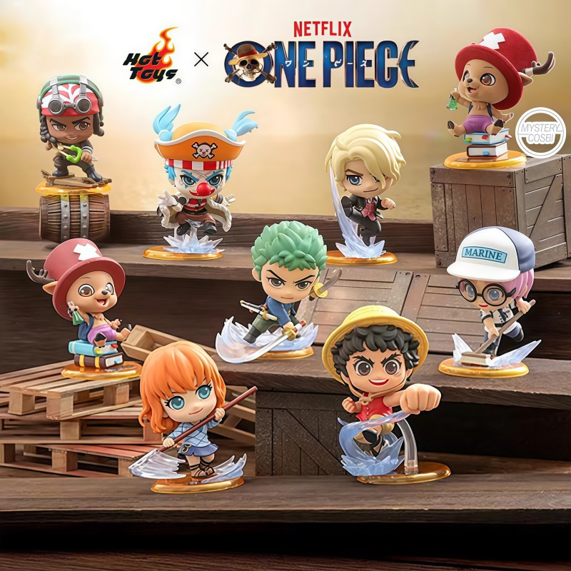 New Hot Toys One Piece Cosbi B - đánh giá và giá Anime Action Figure Blind Box