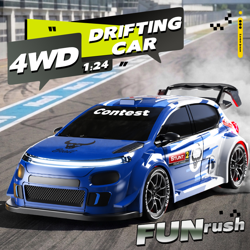 1:24 Scale 4WD Drift RC Car 2. - đánh giá và giá Rc Drift Car 1 24 Scale 4Wd