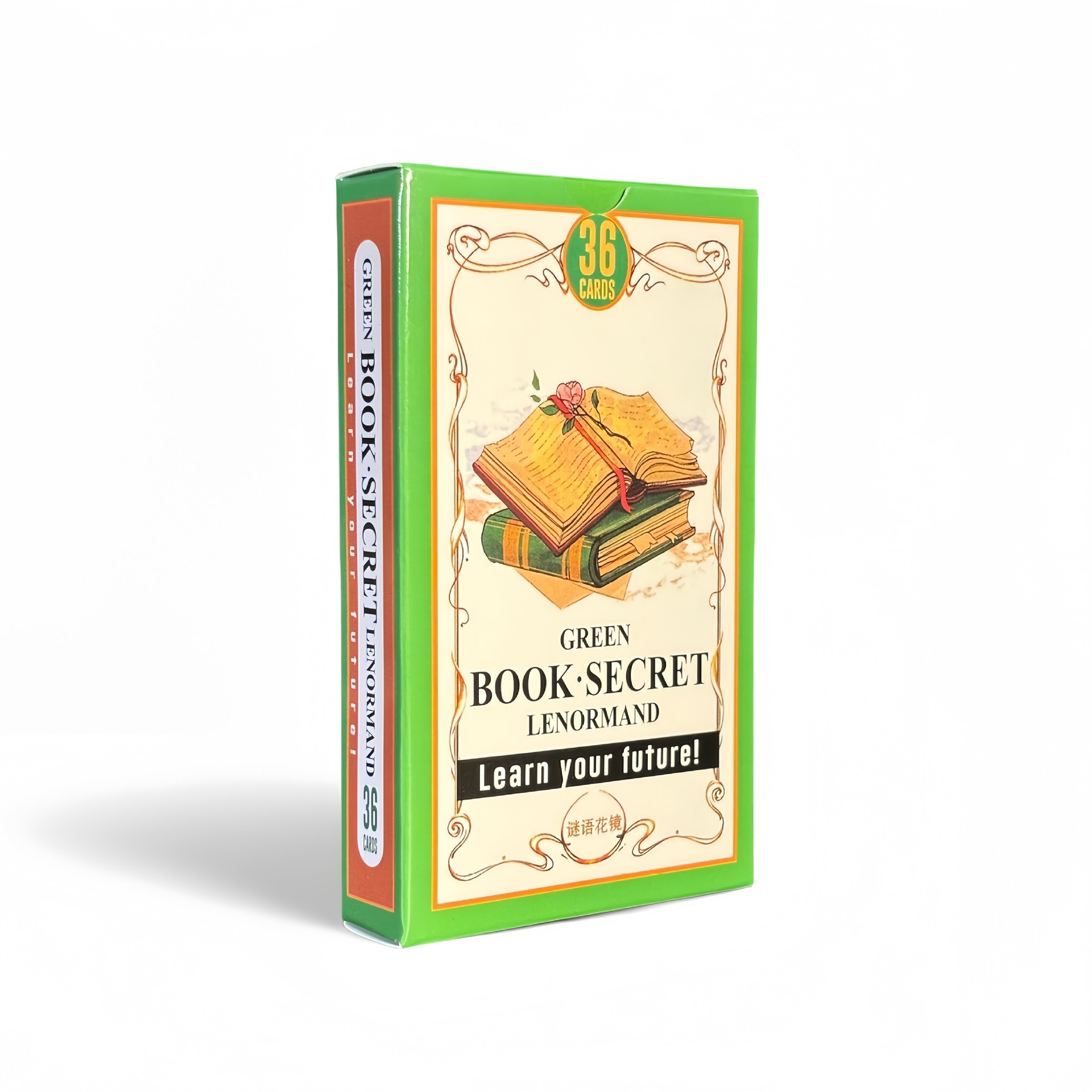 Green Book Secret Lenormand Or - đánh giá và giá Tarot Cards Deck With Guidebook
