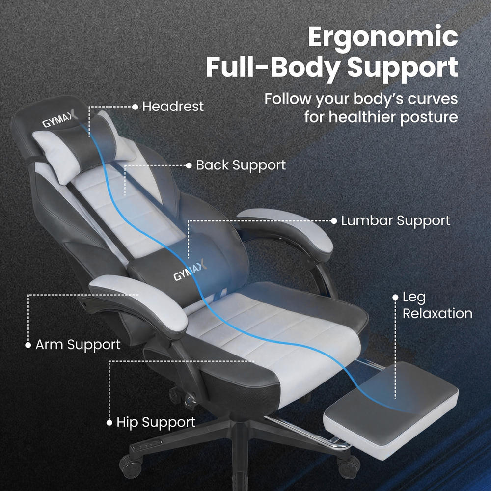 Ergonomic Video Game Chair Wit - đánh giá và giá Video Games