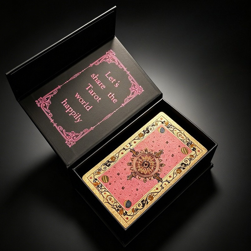 Pink & Rose Gold Classic Tarot - đánh giá và giá Tarot Cards Deck With Guidebook